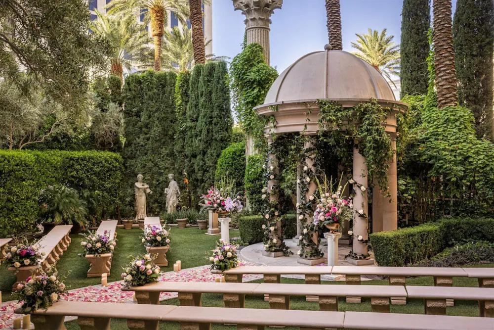 Jardín de Venus con flores